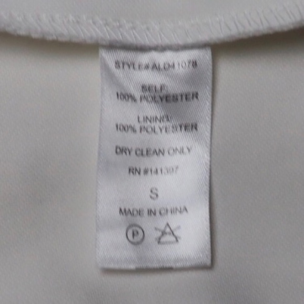 ASTR White Textured Floral Body-Con Dress Sz S - Picture 5 of 5